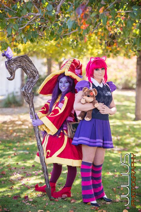 Lulu And Annie From League Of Legends By Maisedesigns On Deviantart