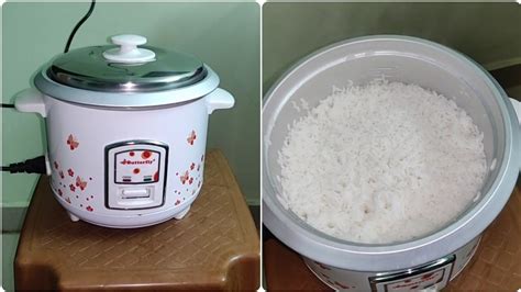 How to cook rice in rice cooker Rice Cooker రస కకకర ల అనన