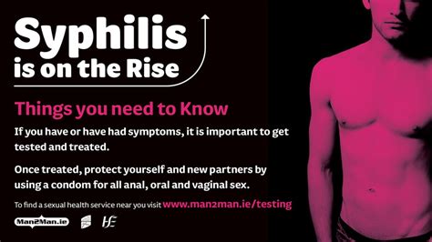 Man2man Launch Campaign To Raise Awareness Of Syphilis Outbreak • Gcn