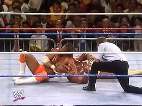 Hulk Hogan Vs Macho Man Randy Savage WrestleMania 5 Video Dailymotion