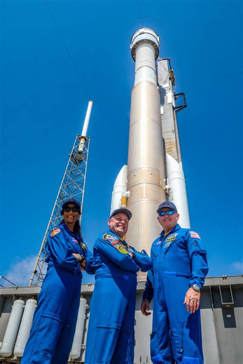 Nasas Boeing Astronauts On The Launch Pad Nasa Astronauts Flickr