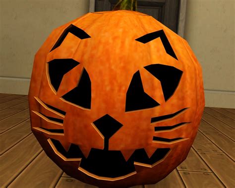 Cute Cat Carved Pumpkin Pumpkin Carving Johnny Depp Cute Cat