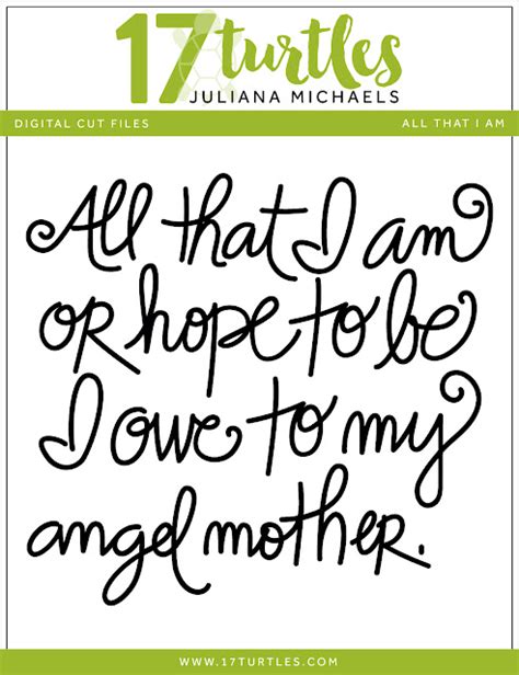 Mothers Day Free Digital Cutting File 17turtles Juliana Michaels