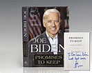 Joe Biden First Edition Signed Archives - Raptis Rare Books | Fine Rare ...