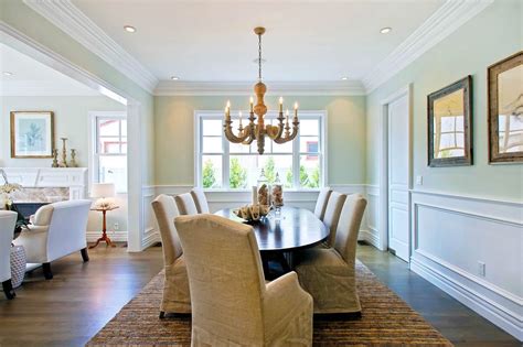 This room shows an almost perfectly matched width for crown moldings and baseboards. Crown Molding, Baseboards, and Other Interior Trim and ...