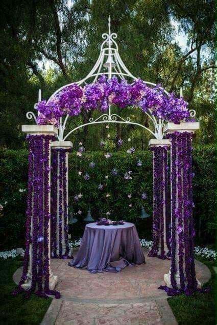 Outdoor Purple Decor Purple Wedding Decorations Purple Wedding Fall