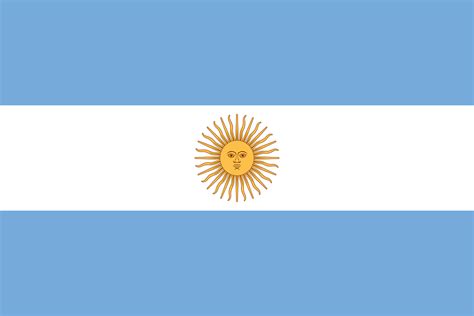 Argentina Bandera Nacional · Gráficos Vectoriales Gratis En Pixabay