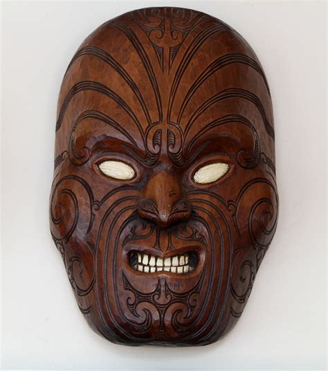 Masks 6 A Mask Depicting Maori Facial Tattoos I Bought At Flickr
