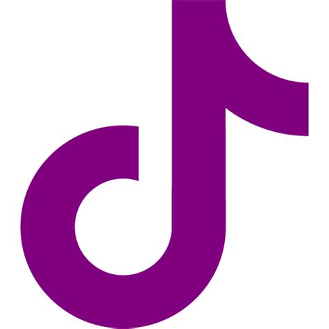 Purple Tiktok Logo Png Icon Images And Photos Finder