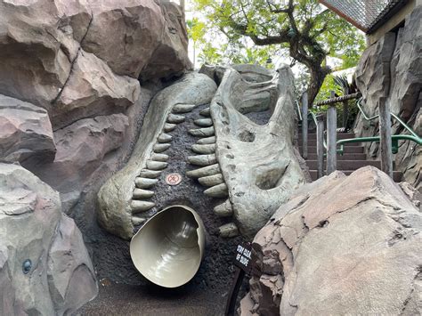 Photos Construction Walls Removed From Camp Jurassic In Universals Islands Of Adventure Wdw