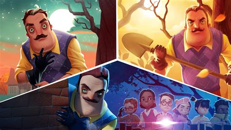 Hello Neighbor Series Game Amazon Fire Android Mac Pc Ps4 Ps5