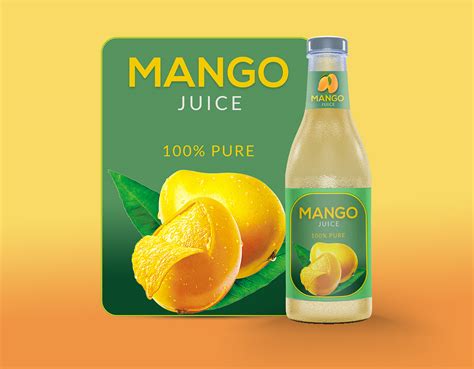 Mango Juice Packaging On Behance