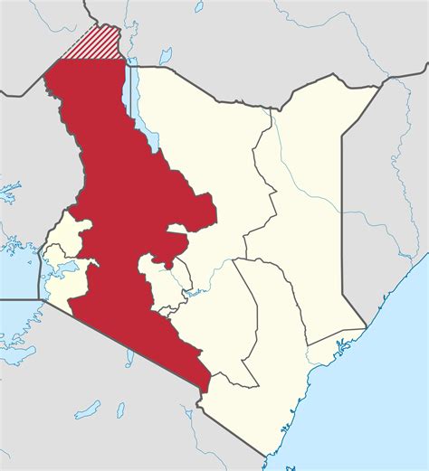 And the map that was posted (by him or someone else?) shows it very nicely. Great Rift Valley Kenya Map