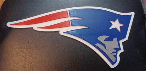 Stl File New England Patriots Wall Logo 🆕・3d Printing Design To