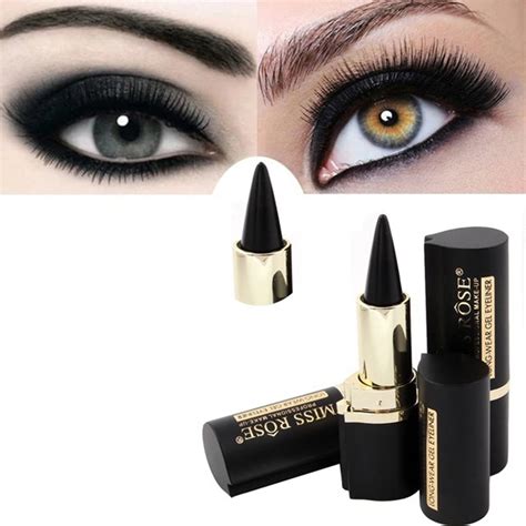 Long Lasting Eyeliner Stick Black Gel Waterproof Eye Pencil Makeup