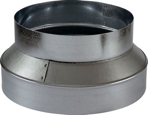 10 Inch To 8 Inch Hvac Duct Reducer And Increaser Galvanized Sheet