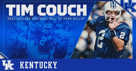 Tim Couch Named To 2021 College Football Hall Of Fame Ballot Uk Athletics