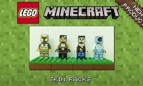 Lego Minecraft Skins Official Images Revealed The Brick Show