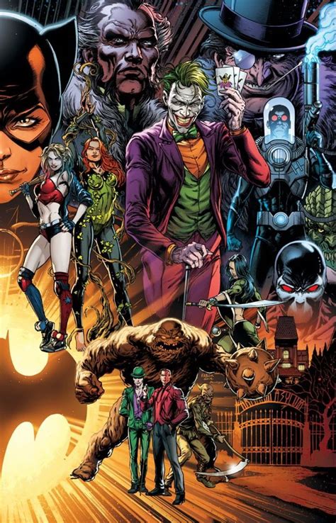 Detective Comics1000 Villains By Batmanmoumen On Deviantart Dc
