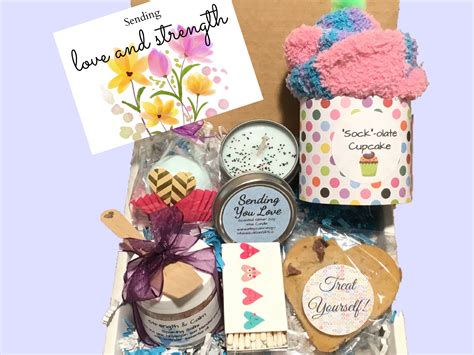 Self Care T Box Self Care Package For Woman Thinking Of You Etsy