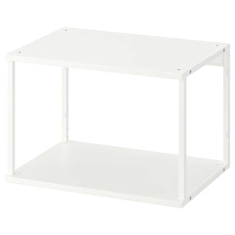 Platsa White Open Shelving Unit 40 Cm Width 60 Cm Height 40 Cm Ikea