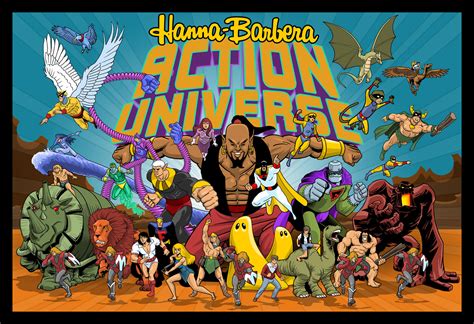 Hanna Barbera Action Universe Small By Kurtmetz On Deviantart