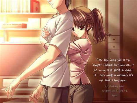 Sad Anime Love Hug Hd Wallpaper Gallery