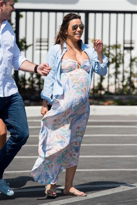 Pregnant Eva Longoria Out In Miami 03182018 Hawtcelebs