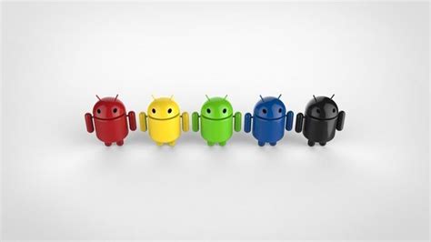 Android Logo 3d Model 3d Model Animated Cgtrader