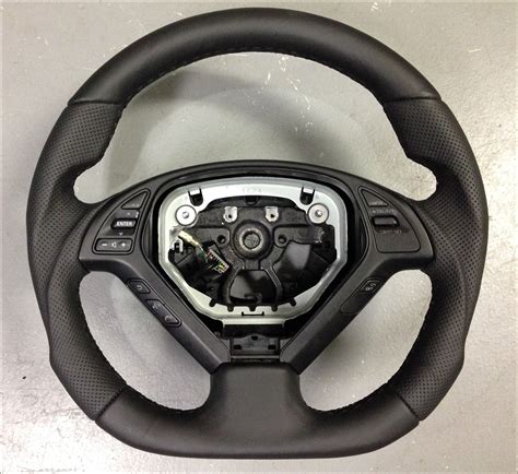 For Sale Custom Flat Bottom Leather Steering Wheel Myg37