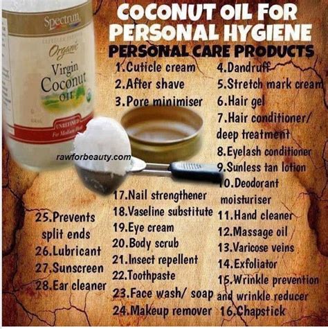 🎀 Coconut Oil For Personal Hygiene 🎀 Musely