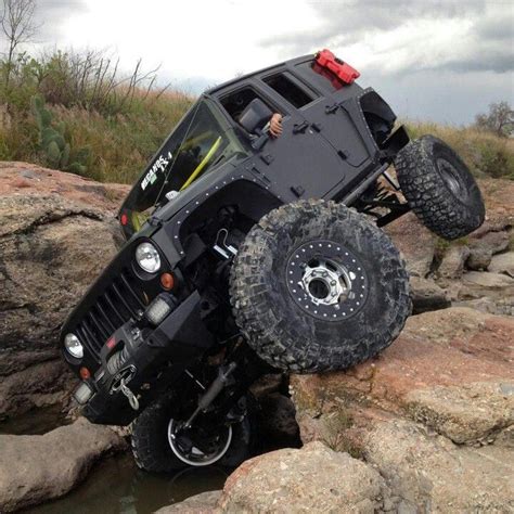 Crawling Jeep Rock