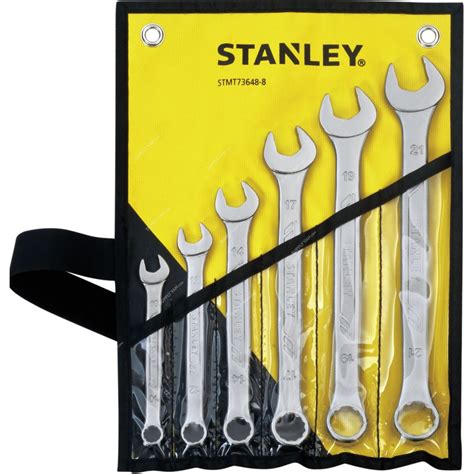 Stanley Combination Wrench Set Stmt73648 8 6pcs