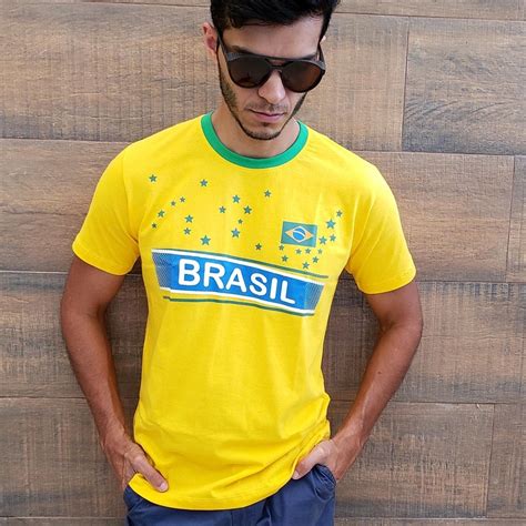 Camiseta Brasil Copa Do Mundo Shopee Brasil