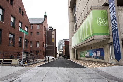 The Green Alley At Boston Architectural College Urban Solutions For
