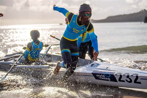 Day One Racing At The World Rowing Beach Sprint Finals In Pembrokeshire Great Britain