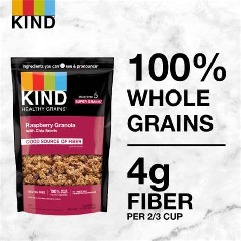 Kind Healthy Grains Raspberry Granola Clusters 11 Oz Frys Food Stores