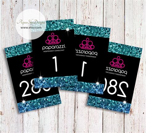 Paparazzi Numbers Cards Paparazzi Numbers Printable Paparazzi Numbers 1-280 Live Sale Numbers ...