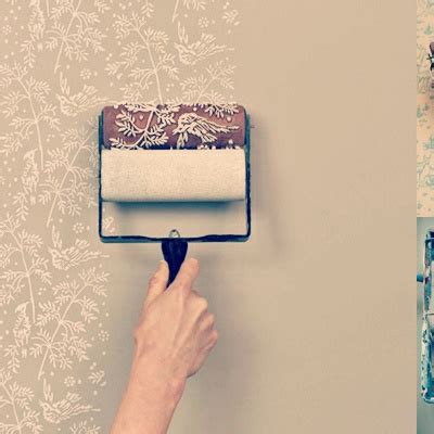 Cara cat dinding bercorak yang satu ini mungkin menjadi cara yang paling mudah. Cara Kreatif Cat Dinding Rumah