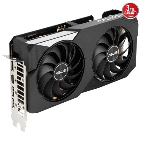 Asus Radeon Rx 6600 Xt Dual Oc 8gb Gddr6 128 Bit Ekran Kartı Gaming