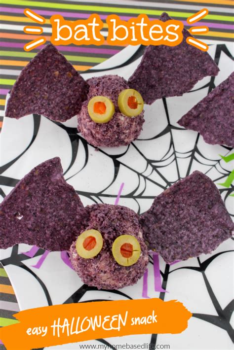 Bat Cheese Balls Halloween Appetizer