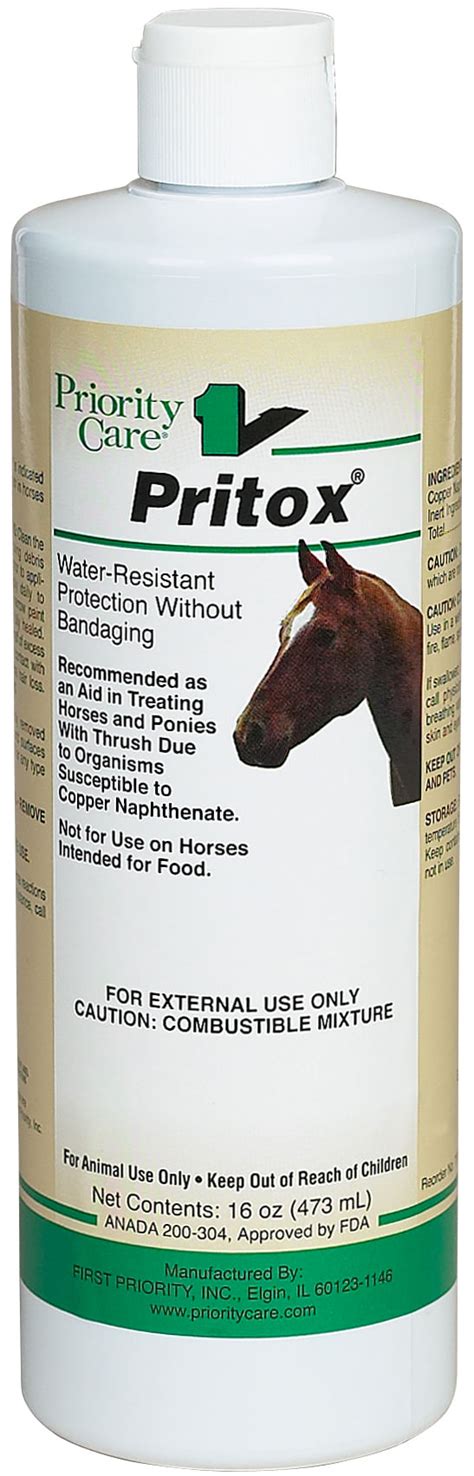 Pritox Horse Thrush Treatment With 375 Copper Jeffers