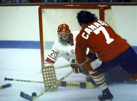 Tretiak Vs Esposito 1972 Olympic Hockey Team Canada Hockey Team