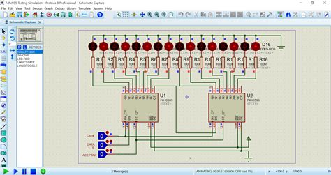 How To Control Leds With Hc Shift Register Digilent Projects