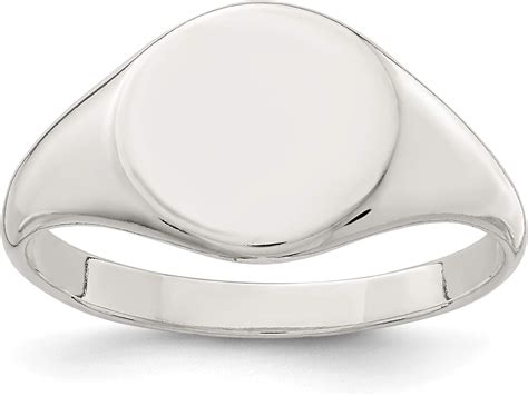 Sterling Silver Signet Ring Amazon Ca Jewelry
