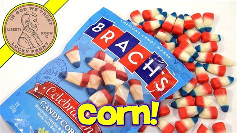 Brachs Celebration Candy Corns Red White And Blue 3 Flavors Youtube