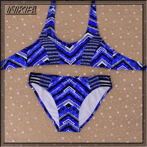 Inikib Women Summer Swimwear Brazilian Bikini Push Up Bathing Suit Swimming Wear Sexy Bandage