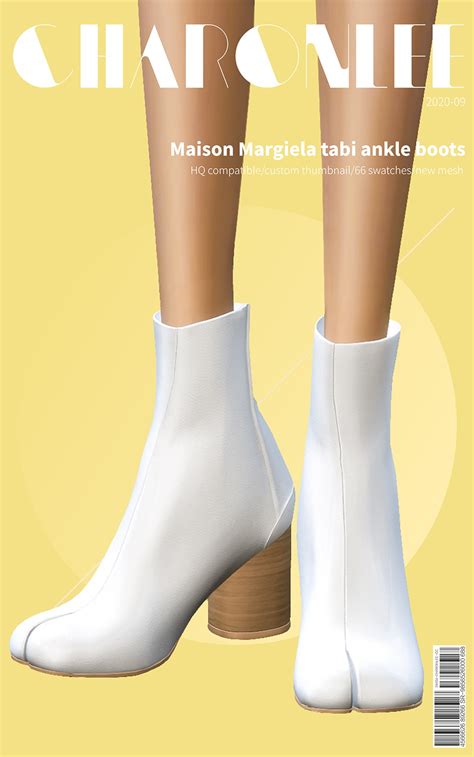 Margiela Tabi Ankle Boots From Charonlee • Sims 4 Downloads