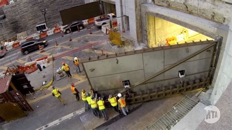 Nyc Installs Massive Apocalyptic Floodgates In Car Tunnels To Fend Off