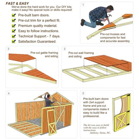 Cambridge Shed Kit Wood Diy Shed Kit By Best Barns